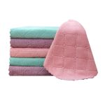 Kitchen towel set cleaning towel dishcloth absorbent non-stick oil rags pot dish washing cloth