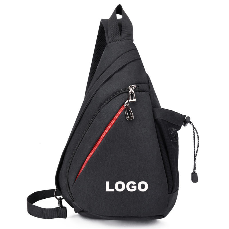 Casual Sports Boy Sling Chest Bag Factory custom travel women men plain crossbody shoulder bag for men