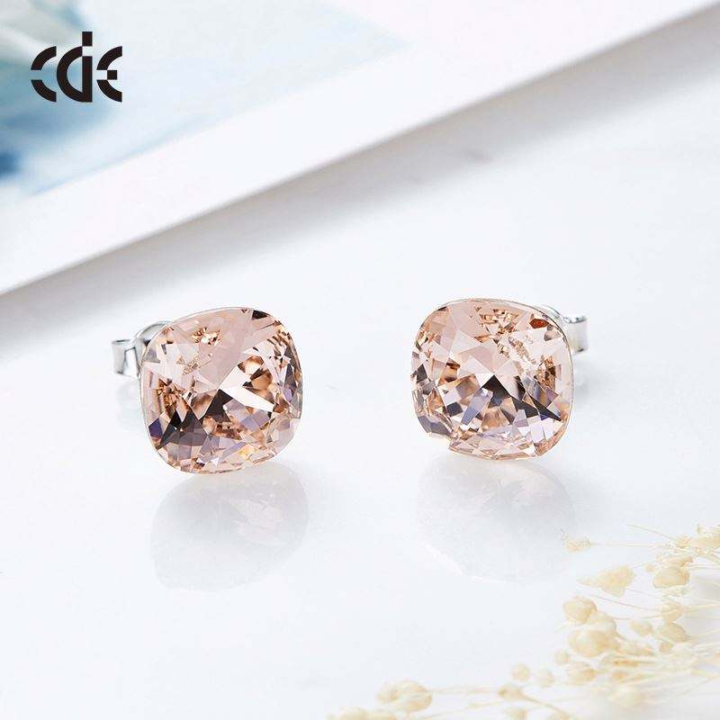 Stud Earring Gemstone Ear Rings For Women