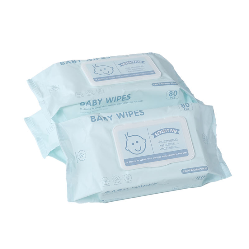 Natural Eco Friendly Organic Biodegradable private label Baby Wipes