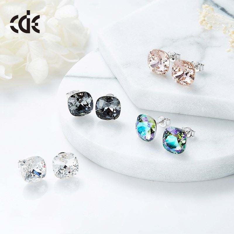 Stud Earring Gemstone Ear Rings For Women