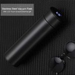 Smart LED Temperature Display Insulated Bottle Intelligent thermos Stainless Steel Intelligent Vacuum Tea Flask with Tea Infuser