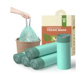 Biodegradable Bag Plastic Drawstring Bag