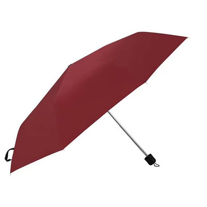 Three-fold Cheap Chinese Manufacturer Print 3 Folding Umbrella