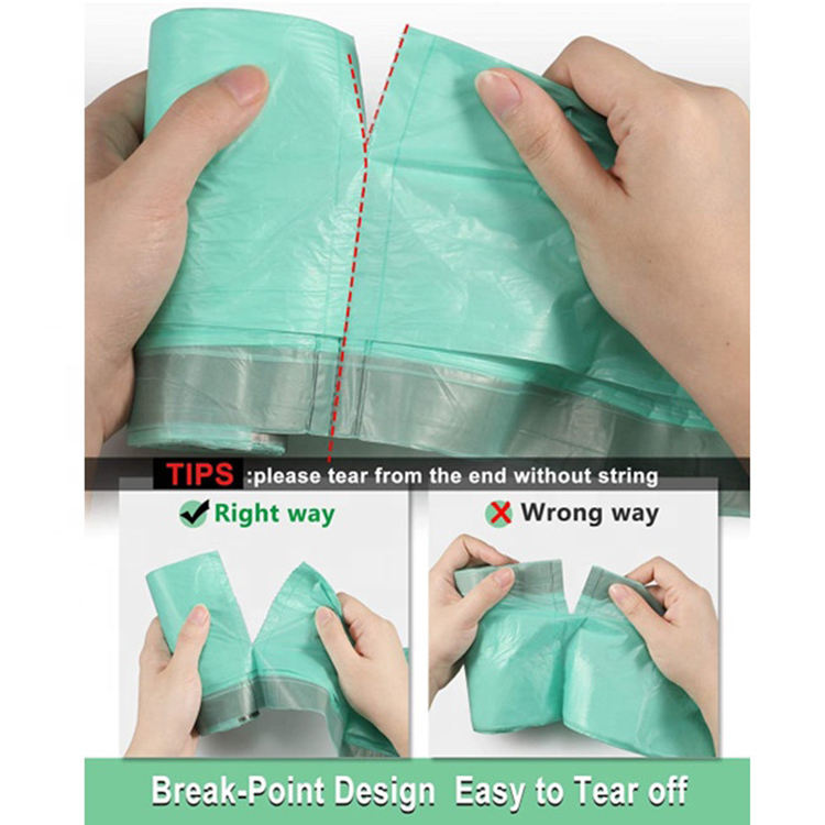 Biodegradable Bag Plastic Drawstring Bag