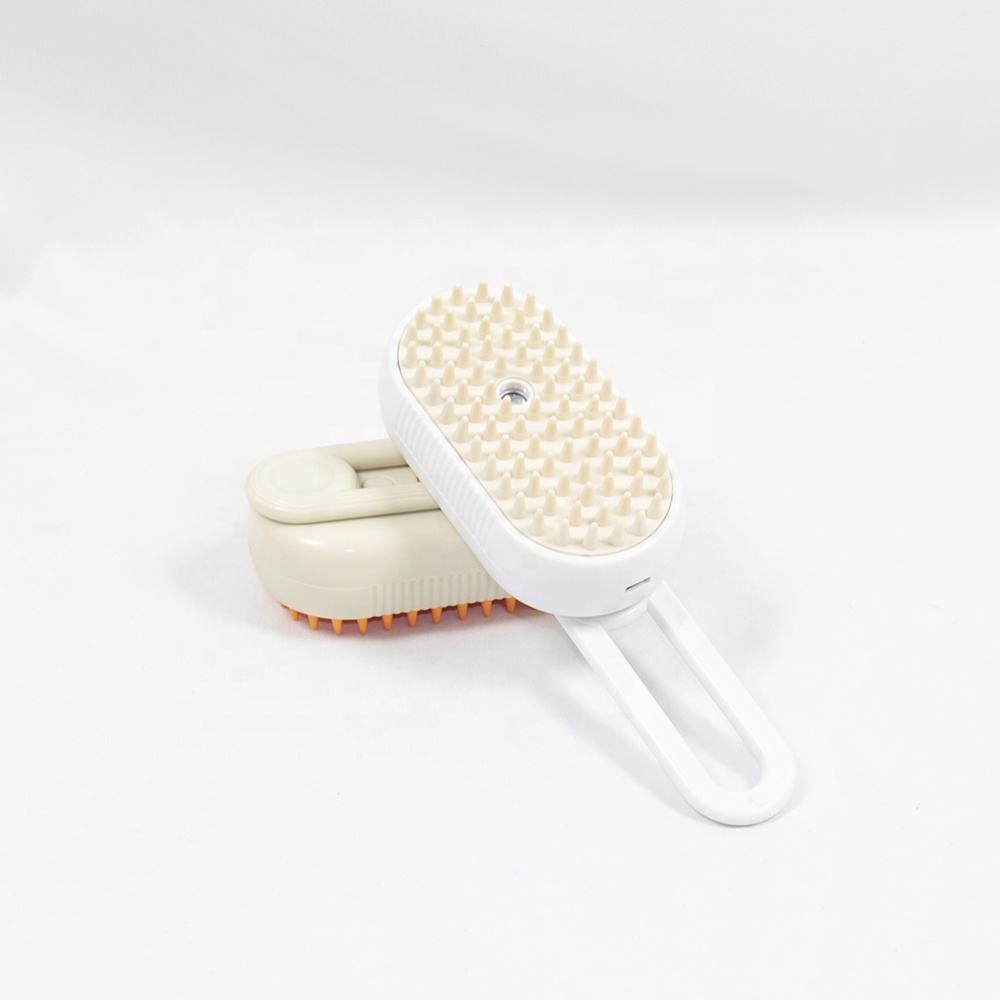 3-in-1 Electric Spray Massage Brush Pet Hair Cleaner & Bathing for Cats & Dogs Effective Steamy Hair Removal Shedding Comb