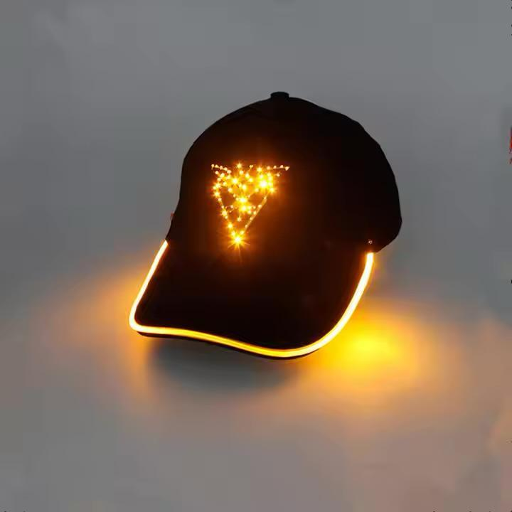 Sports LED Lighting Cap,Baseball Caps With Led  Lights,Led Light Up Hat