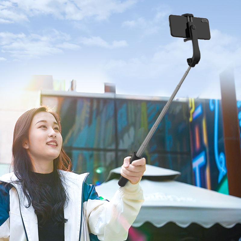 Hot Series Mini Wireless Selfie Stick Telescopic Folding Selfie Stick Tripod With Fill Light