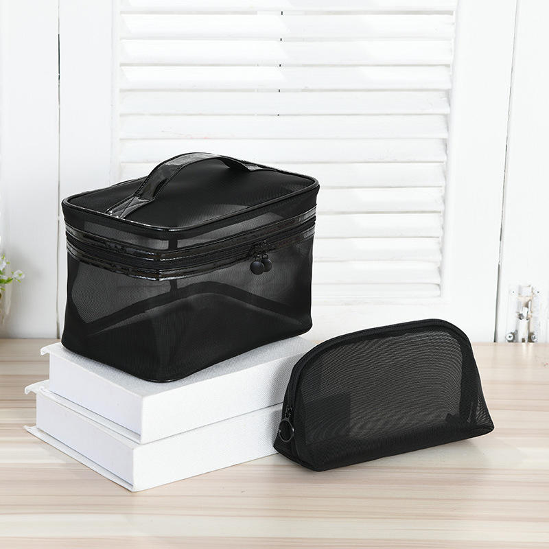 Double Layer Magnetic Cosmetic Bag For Makeup Brushes