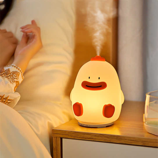 Innovative Design Duck Shape Aroma Diffuser 100ml Cool Mist Humidifier Essential Oil Diffuser For Children Baby Christmas Gift