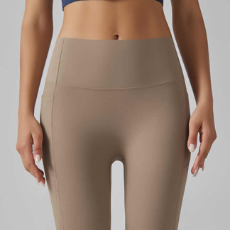 Buttery Soft Yoga Legging with Side Pocket OEM Plain Gym Fitness Slimming Athletic Leggings for women