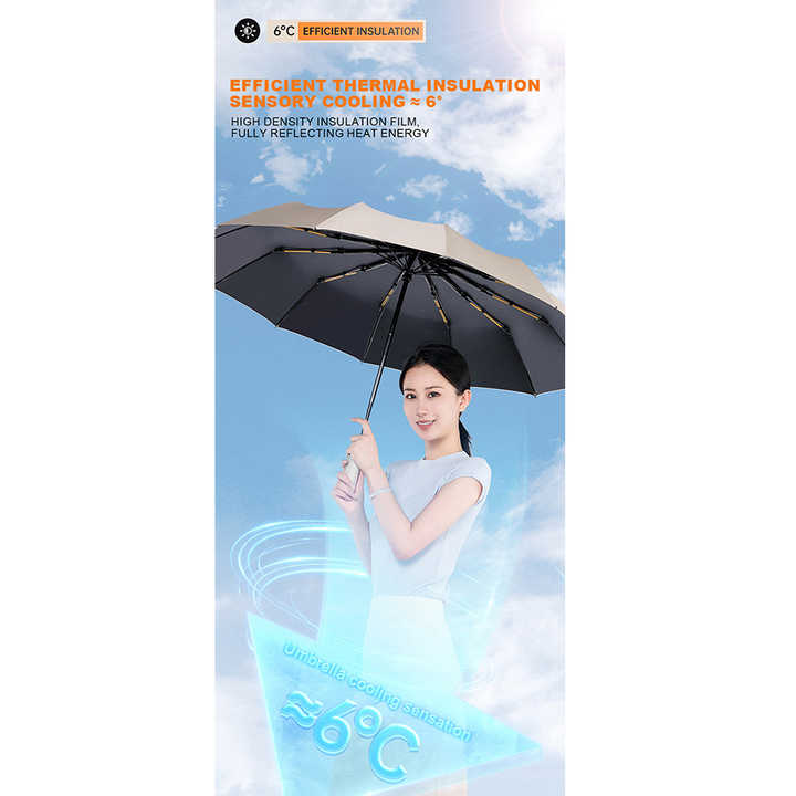 Travel 3 Folding Umbrella Foldable Umbrellas