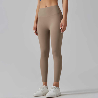 Buttery Soft Yoga Legging with Side Pocket OEM Plain Gym Fitness Slimming Athletic Leggings for women