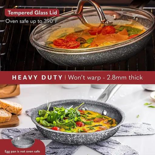 Luxury utensils set kitchen cookware pans cooking cookware sets aluminum  pot set granite nonstick