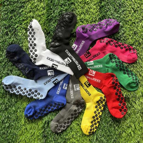 Popular High Quality Compression Grip Socks  Athletic Anti slip Football Socks Men's Kids FS Short  Sports Soccer Socks