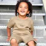 Tshirt And Shorts Joggers 2 Piece Sets For Kids