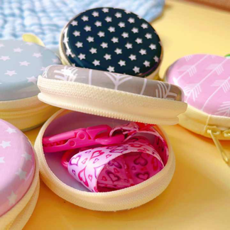 NEW Eco Friendly Custom Portable Soother Holder Dummy Clip Cover Pacifier Box Baby Metal Pacifier Case Metal