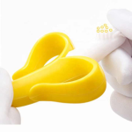 Customized High Quality BPA Free Baby Teether Toy Easy To Hold Baby Silicone Soft Teething Soothing Molar Toy