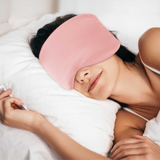 Handmade Cotton Custom Sleep Mask Comfortable & Breathable Eye Mask for Sleeping