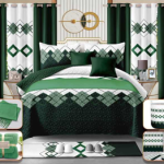 100% cotton bedding sets with matching curtains sets 24 piece bedding bedspread set and sheet king size with curtain