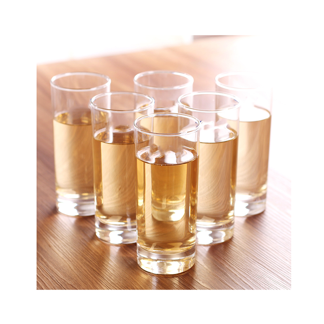 Round Transparent Glass Water Cups Drinking Juice Beer Wine Highball Glasses Cups for Wedding Restaurant Glassware