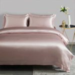 Luxury pure dyed Mulberry Silk Satin Bedding set silk bed set