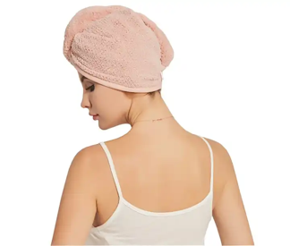 Women's Super Absorbent Quick Dry Soft Magic Turban Towel Twist Wrap Hair Towel