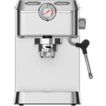 Stainless steel Espresso Pump-Driven Coffee and Cappuccino Machine With Gauger