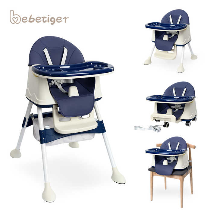 DM-003 multifunction plastic children safety dining feeding chair kid highchair in stock