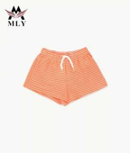 Printed kids swimwear boys swim trunks hot sale custom made kids swim shorts