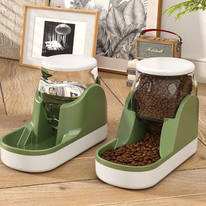 Automatic Water Dispenser Food Feeding Bowl