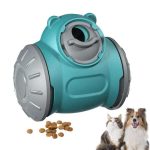 Treat Dispensing Dog Enrichment Toys with wheels for Indoor Cats Interactive Pet Puppy Chase Slow Feeder Puzzle Toy Custom