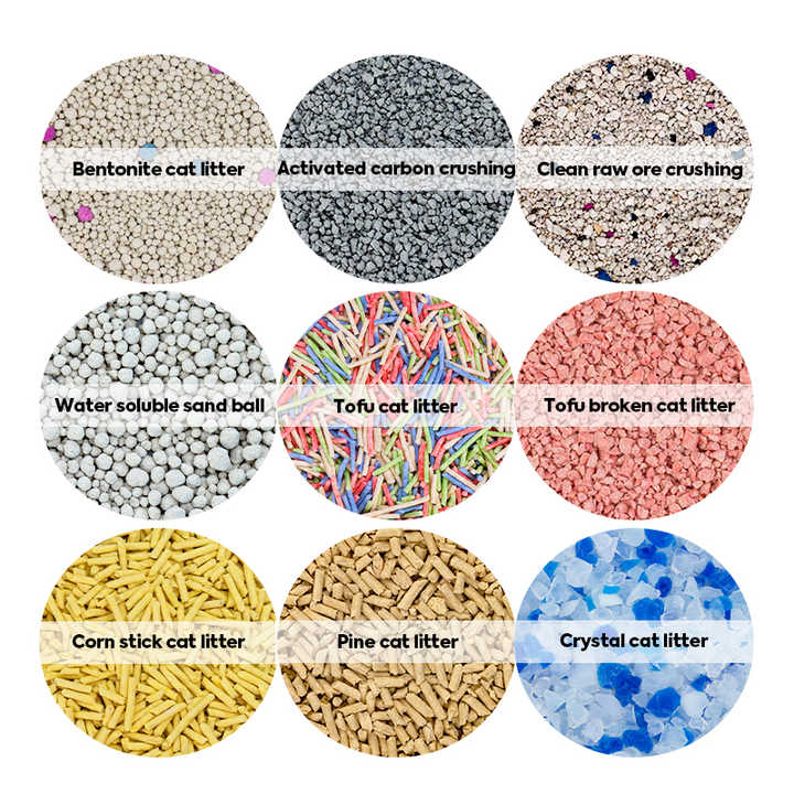 Multi-Color Dust Freer Tofu Bentonite Cat Litter Sand