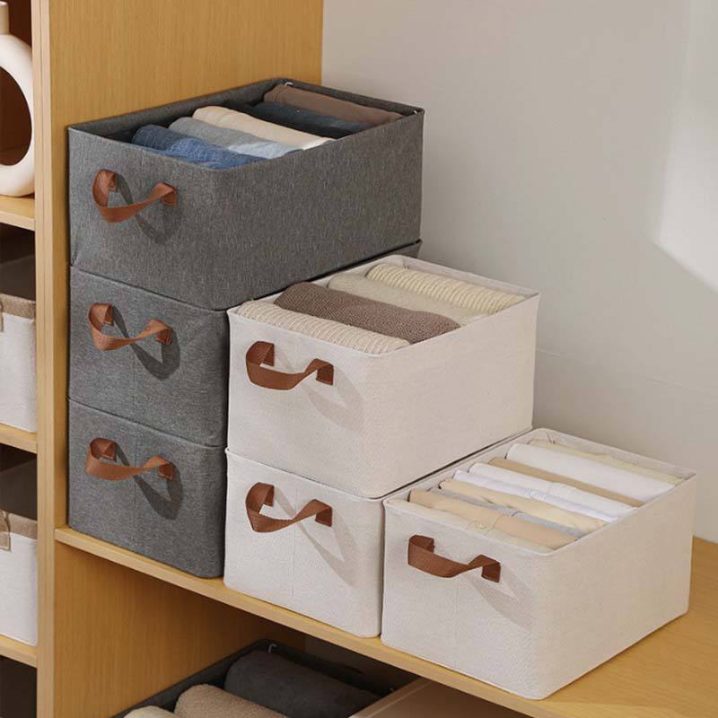 High Quality 26l Large High-Grade Cation Storage Box Collapsable Storage Box Folding Book Storage Box