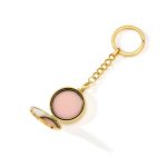 Lip Balm Key Rings Stainless Steel Locket Keychain for Women Girls