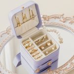 Mini Jewellery Case for Gifts Ring Earring Necklace Storage Organizer