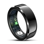 R6 Smart Rings Health Sleep Smart Ring 18mAh R6 Smart Rings Health Sleep Fitness Tracker Wear IP68 Waterproof Stainless Steel Intelligent Smart Ring 18mAh