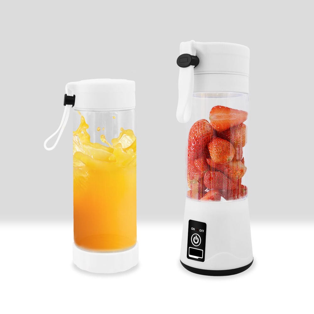 Mini Fast Fresh Juice Cup Juicer Mixer and Small Glass Bottle Fruit Smoothie Portable Blender for Travel