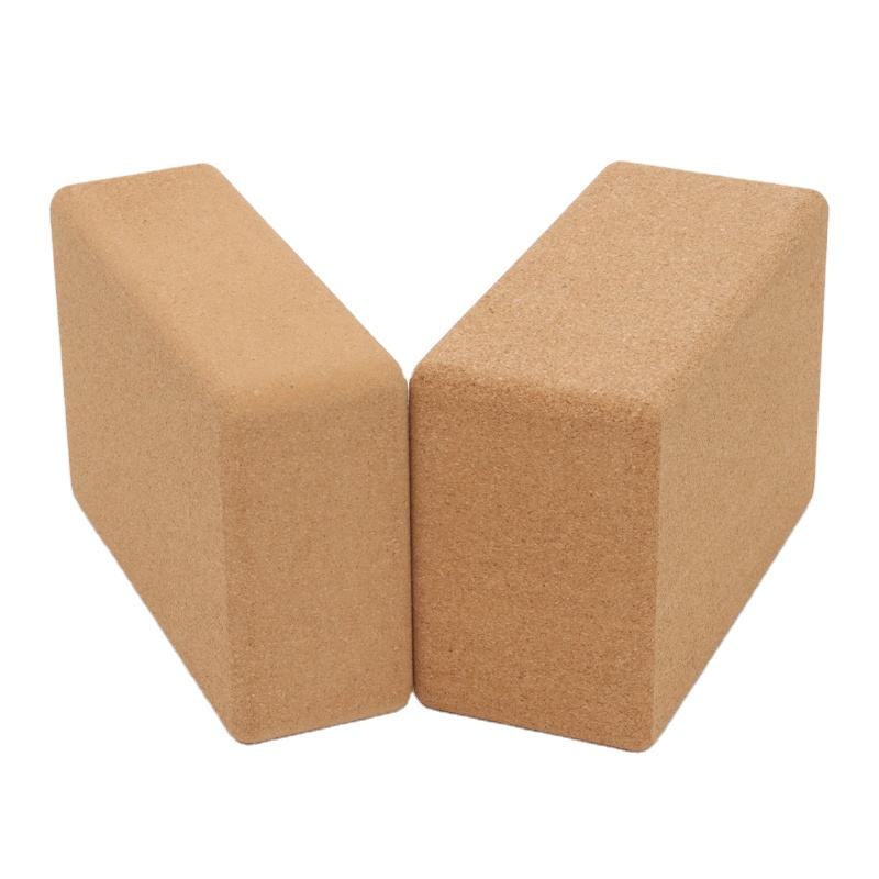 Exercise Equipment Dance Gymnastics Blocks High Density Cork Yoga Blocks