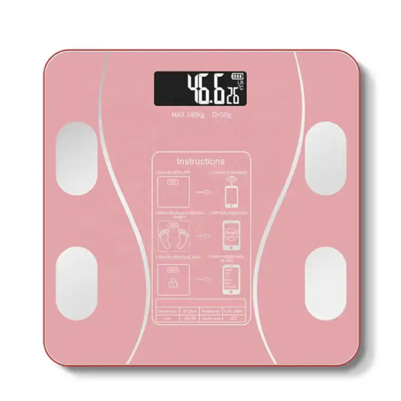 Electronic Digital Weight Scale Body Fat Smart Household Weighing Body Fat Scales