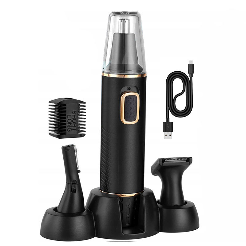 Rechargeable Beard Shaver Nose Body Trimmer Professional Cordless Ear and Nose Hair Trimmer for man