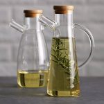 Kitchen Oil Pot leakprooof Vinger Glass Bottle Borosilicate Oil Glass Pot