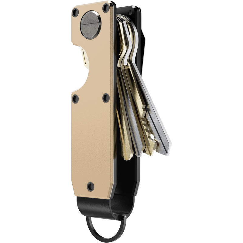 Metal Key Holder Accessories Protective Cover With Smart Elastic Clip