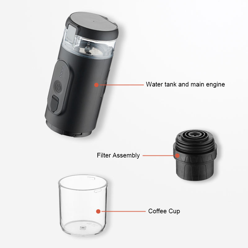 Portable Usb Coffee Maker Machine Capsules Press Small Coffee Maker