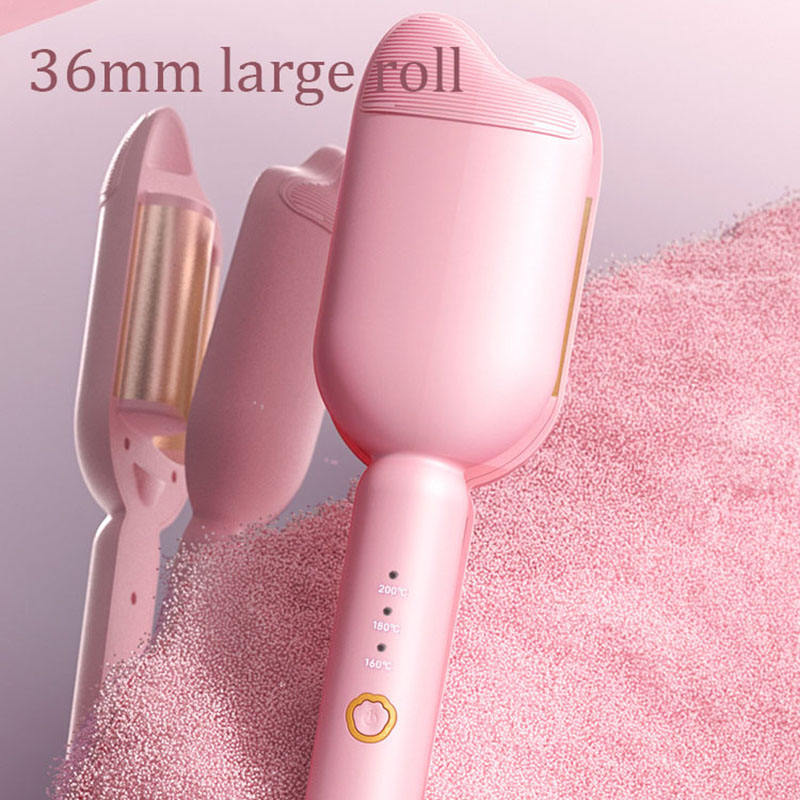 Mini Titanium Hair Curler Kit Three Barrel Hair Curler Appliances For All Hair Types