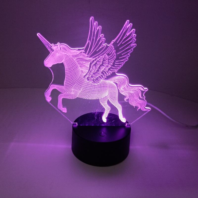 Innovation Unique products Factory Price Personalized DIY ABS Base LED Night Light Gadgets Electronic Welcome Novelty Gifts