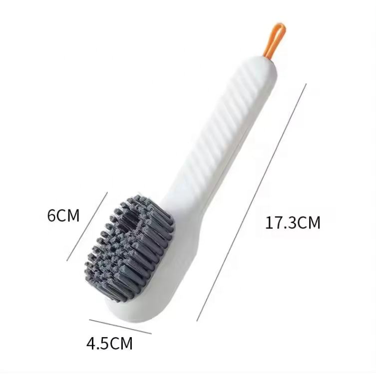 Household Multi-Functional Liquid Shoe Brush Press Soft Sweater Cleaning Brush