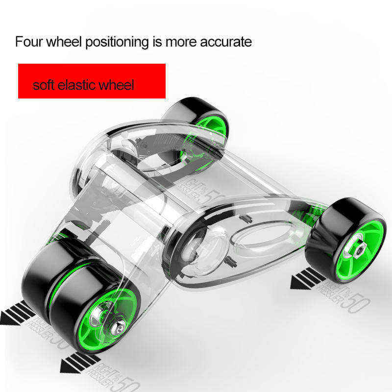 Home Flat Support Abdominal Wheel Fitness Equipment strength training automatic rebound abdominal wheel roller