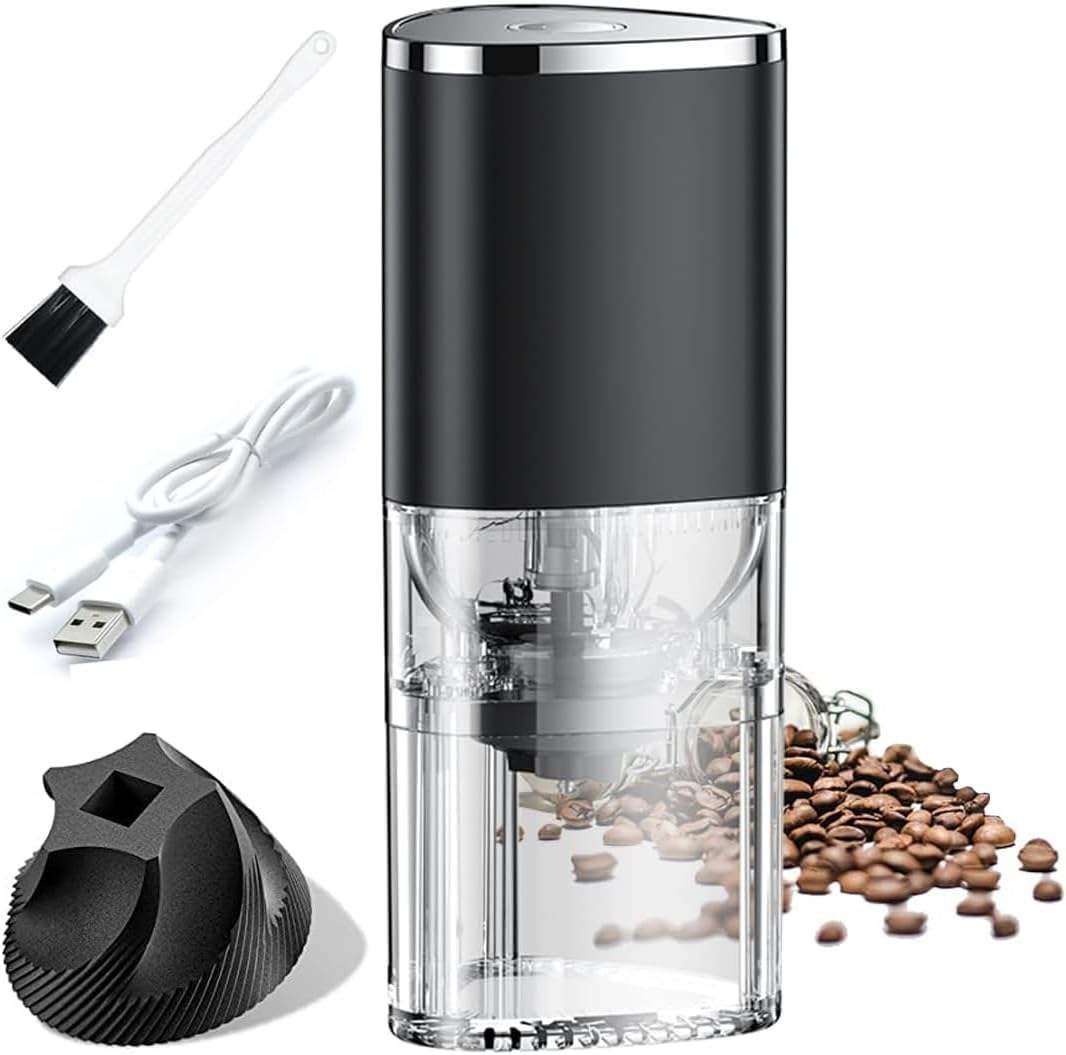 Coffee Grinders  Coarse for Home Coffee Grinder Electric Espresso GrinderCoffee Bean Grinder USB Charging