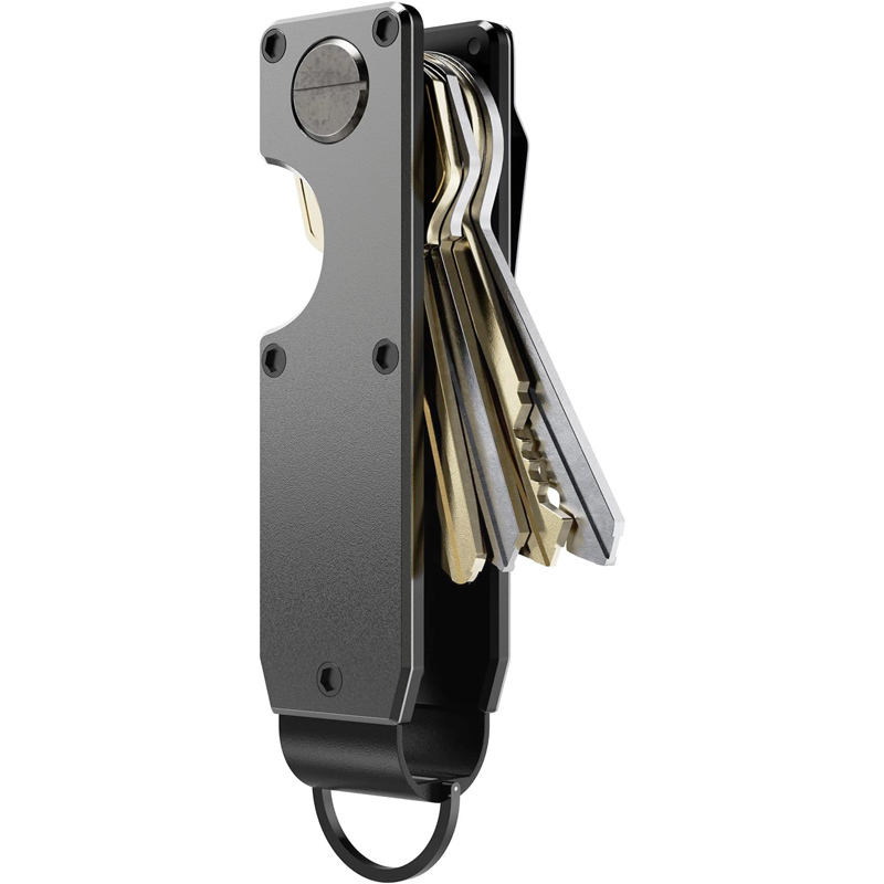 Metal Key Holder Accessories Protective Cover With Smart Elastic Clip